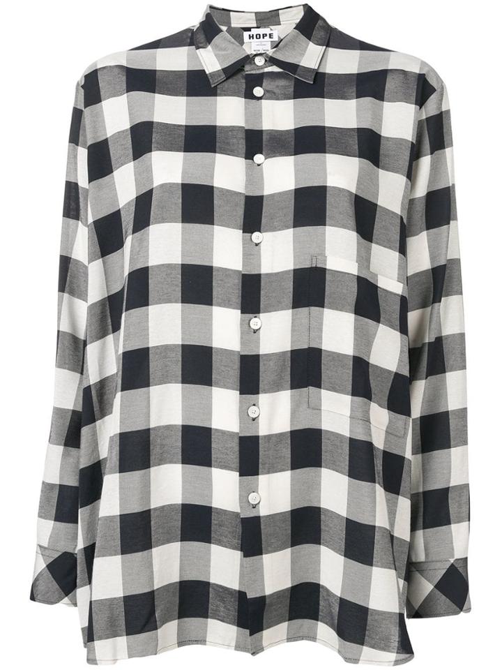 Hope Checked Shirt - Blue