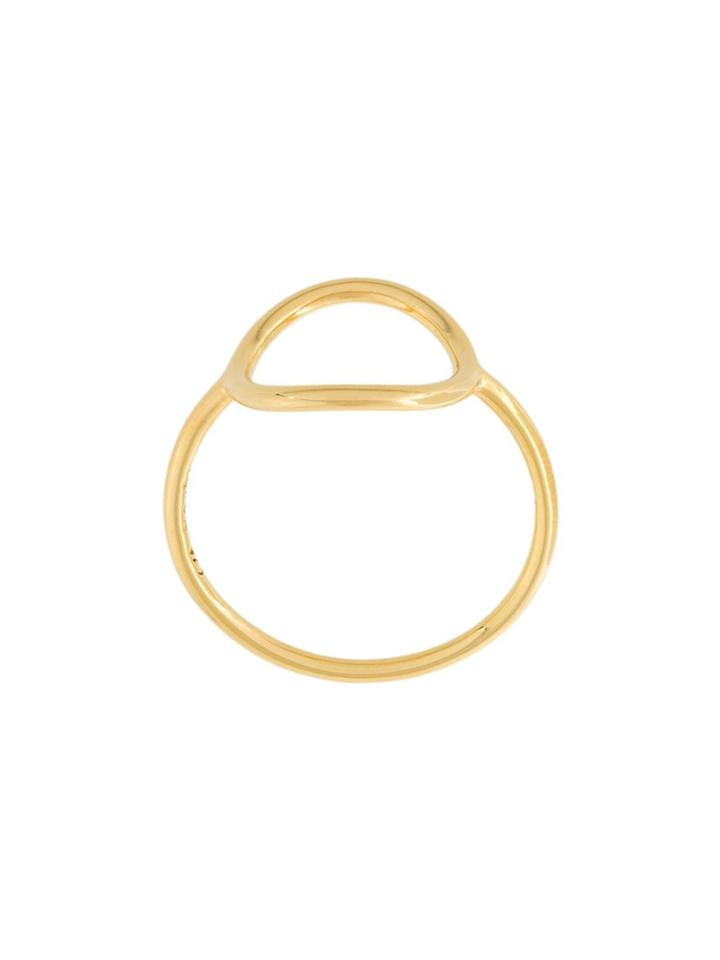 Maria Black 'monocle' Ring - Metallic