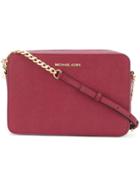 Michael Michael Kors Jet Set Shoulder Bag - Red