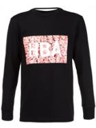 Hood By Air Logo Print Sweatshirt, Adult Unisex, Size: Large, Black, Cotton