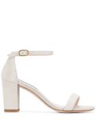 Stuart Weitzman Seal Heeled Sandals - Neutrals
