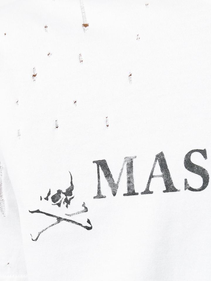 Mastermind World Front Printed T-shirt - White