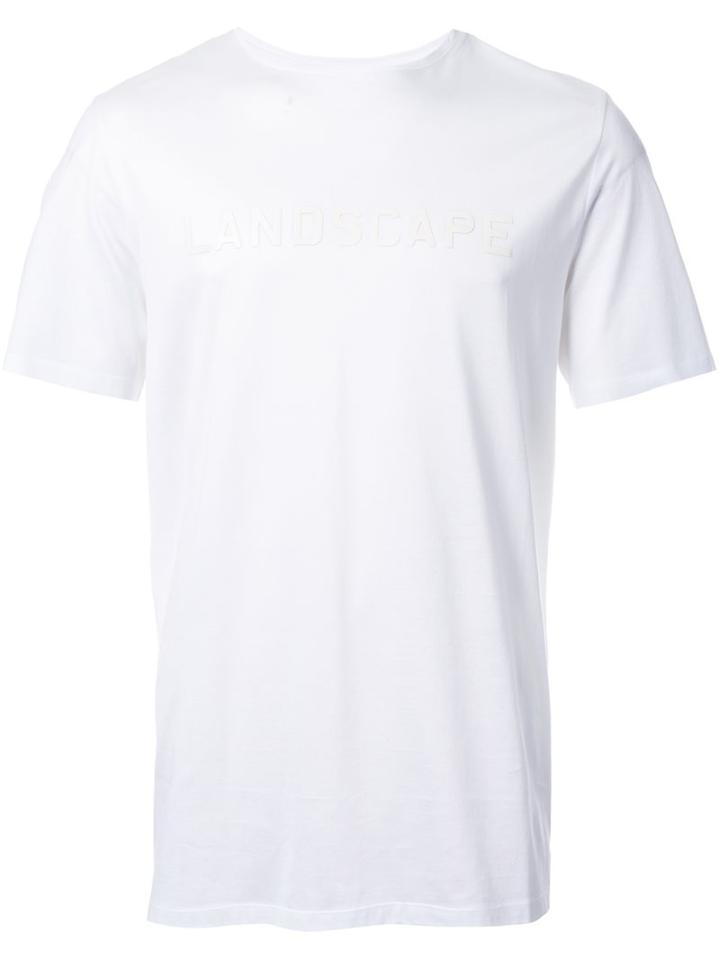 Cy Choi 'angel' Back Print T-shirt, Men's, Size: Large, White, Cotton