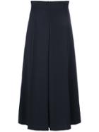 Versace Cropped Tailored Trousers - Black