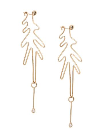 Origin 31 9kt Yellow Gold Wired Earrings
