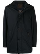 Moorer Button-up Jacket - Blue