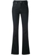 Armani Jeans - Kick Flare Jeans - Women - Cotton/spandex/elastane - 31, Blue, Cotton/spandex/elastane