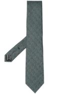 Tom Ford Cross Stitched Tie - Green