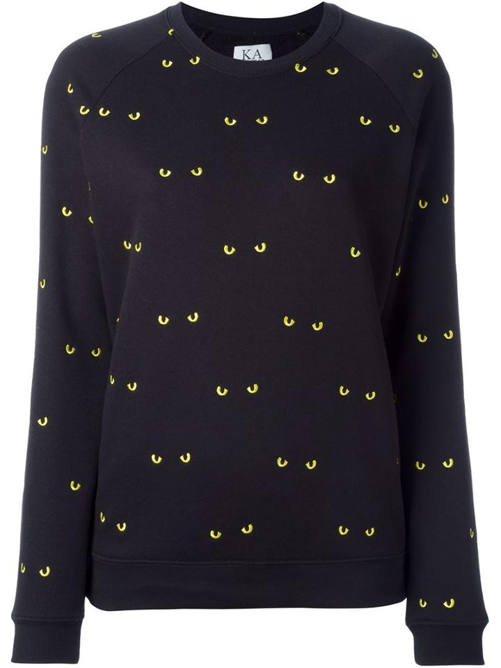 Zoe Karssen Embroidered Eye Sweatshirt