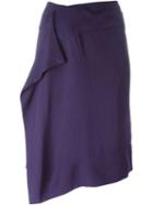 A.f.vandevorst '161 Seal' Skirt, Women's, Size: 38, Pink/purple, Triacetate