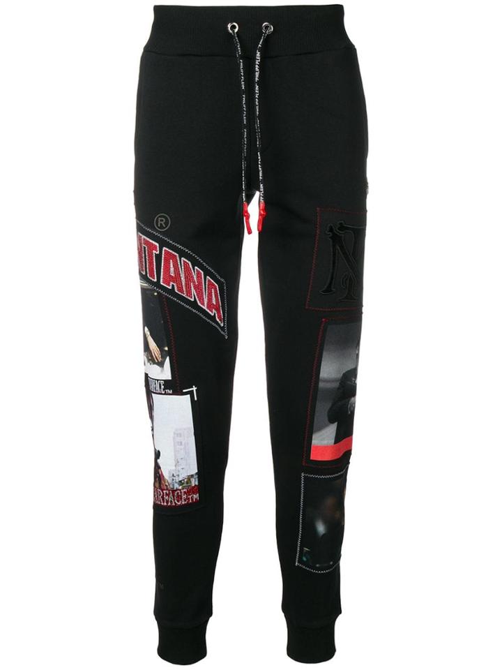 Philipp Plein Scarface Trackpants - Black