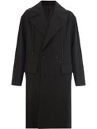 Juun.j Double-breasted Coat - Black