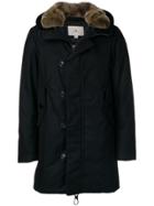 Peuterey Fur Collar Parka - Blue