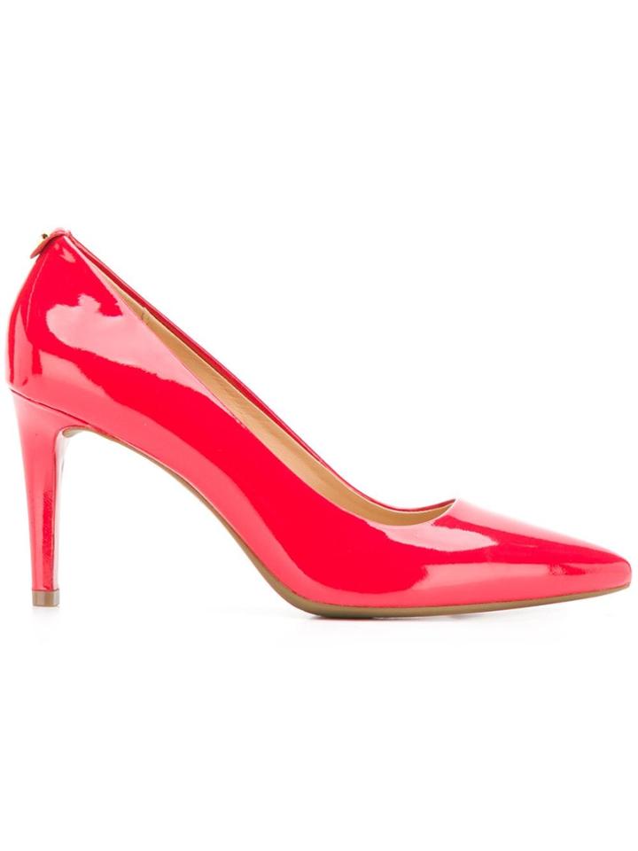Michael Michael Kors Patent Dorothy Pumps - Red