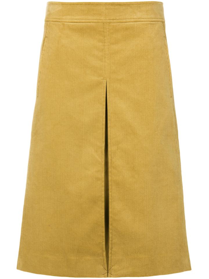 Tory Burch Rowan Skirt - Yellow & Orange