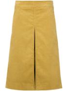Tory Burch Rowan Skirt - Yellow & Orange