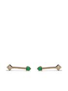 Gemfields X Zoë Chicco 14kt Yellow Gold Barbell Diamond And Emerald
