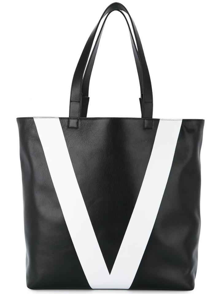 Ports V Two Piece Tote - Black