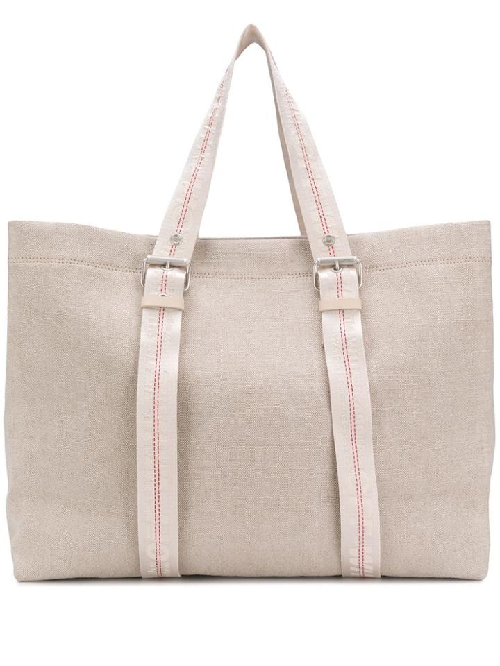 Off-white Industrial Handles Tote - Neutrals