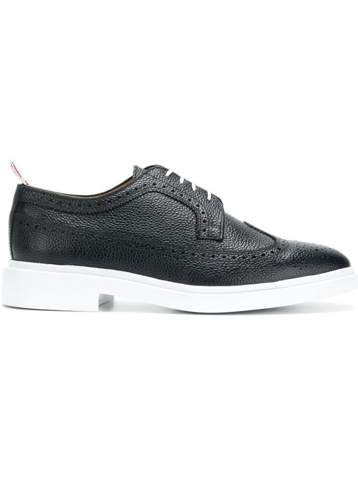 Thom Browne Classic Longwing Brogues - Blue