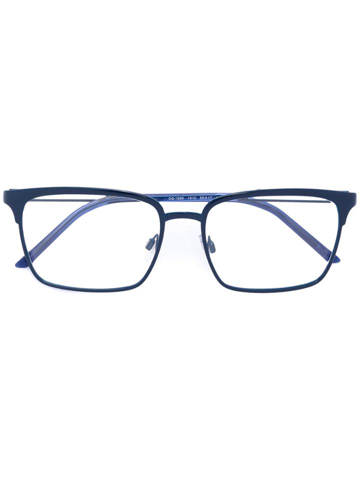 Dolce & Gabbana Eyewear Square Glasses - Blue