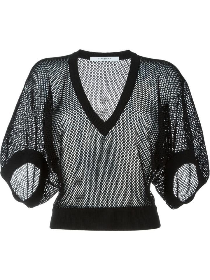 Givenchy Fishnet Sweater
