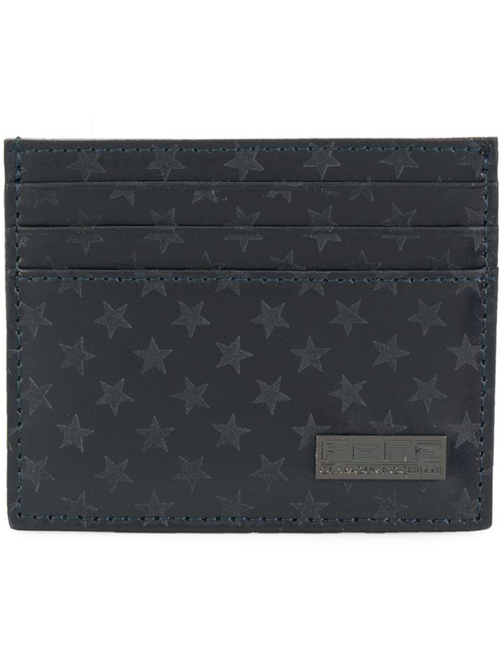 Fefè Star Print Cardholder - Black