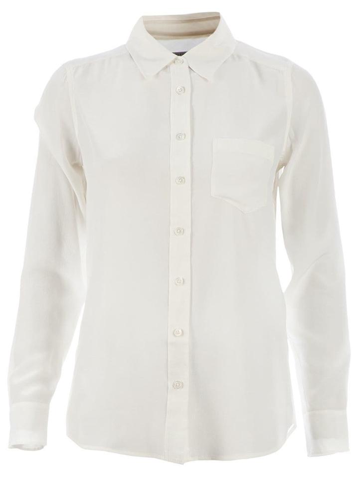 Equipment Silk Shirt - White