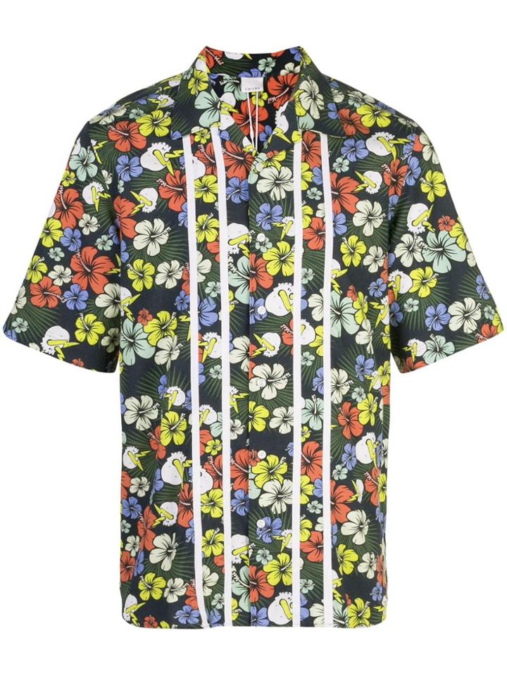 Childs Camp Collar Hawaiian Shirt - Multicolour