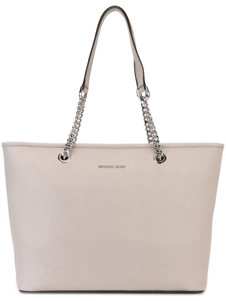 Michael Michael Kors 'jet Set Travel' Chain Tote, Women's, Grey