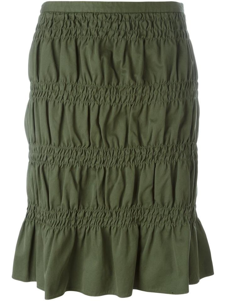 Romeo Gigli Vintage Smocked Skirt