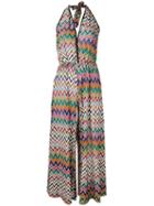 Missoni Zigzag Jumpsuit, Women's, Size: 42, Viscose/cupro/polyester