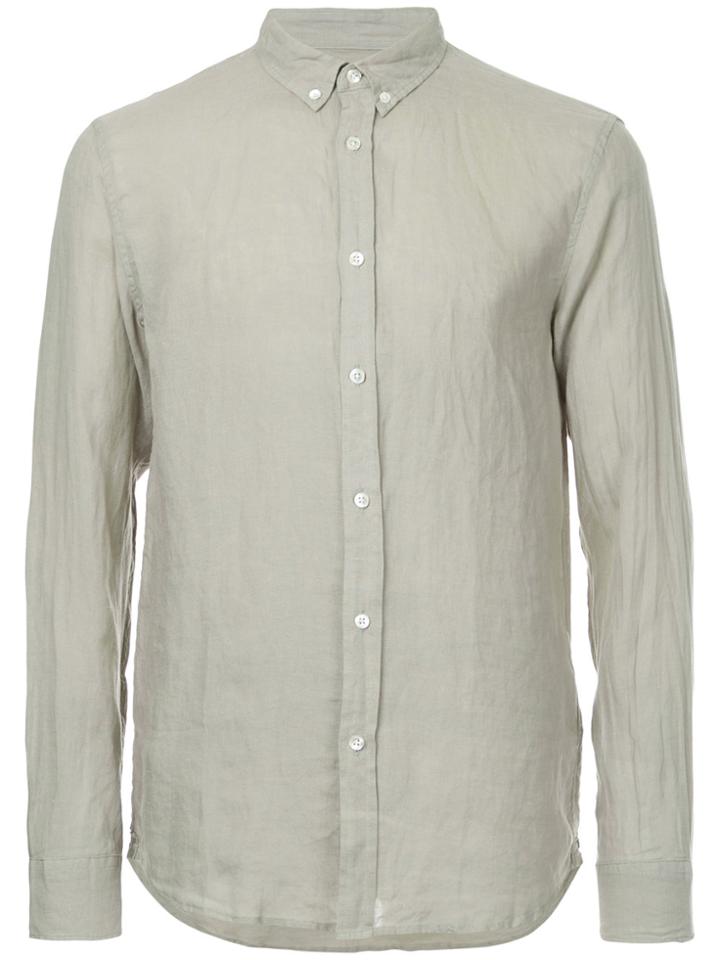 Venroy Buttoned Down Collar Shirt - Green