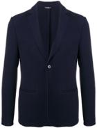 Daniele Alessandrini Single Breasted Blazer - Blue
