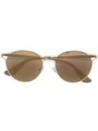 Prada Eyewear Round Framed Sunglasses - Nude & Neutrals