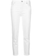 Citizens Of Humanity Relaxed Crop Jeans - White