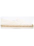 Tory Burch Lace Detail Espadrilles
