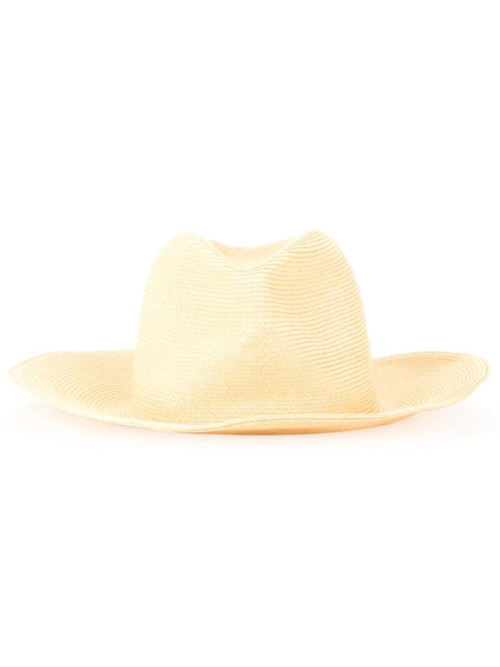 Kijima Takayuki 'wire' Hat, Adult Unisex, Size: 59, Brown, Paper/polyester