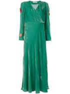 Vivetta Wrap Gown - Green