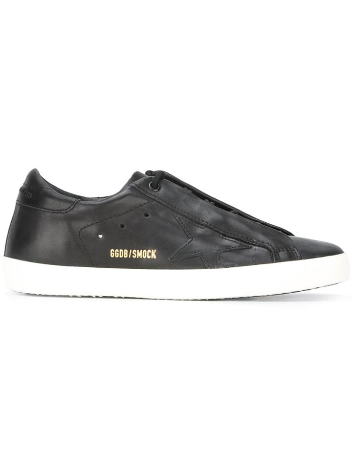 Golden Goose Deluxe Brand Superstar Smock Sneakers - Black