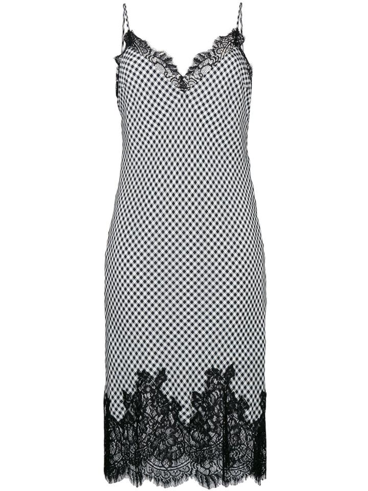 Gold Hawk Anne Marie Gingham Dress - Blue