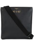Givenchy Paris Messenger Bag, Black, Calf Leather/cotton