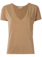 Egrey V-neck T-shirt - Nude & Neutrals