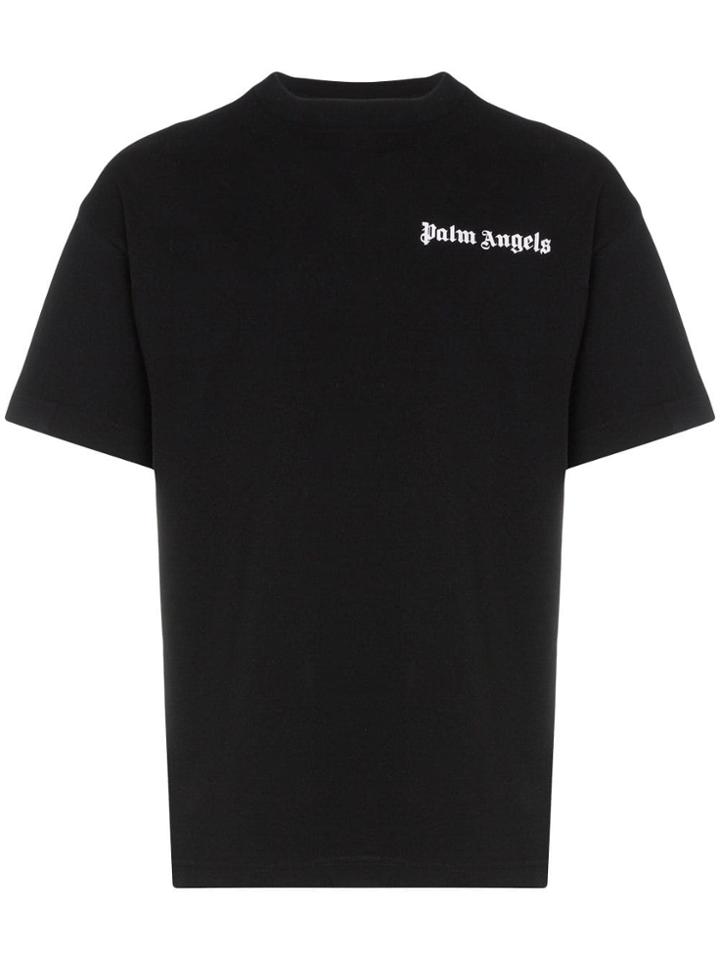 Palm Angels New Basic Logo T-shirt - Black