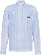 Prada Overprinted Shirt - Blue