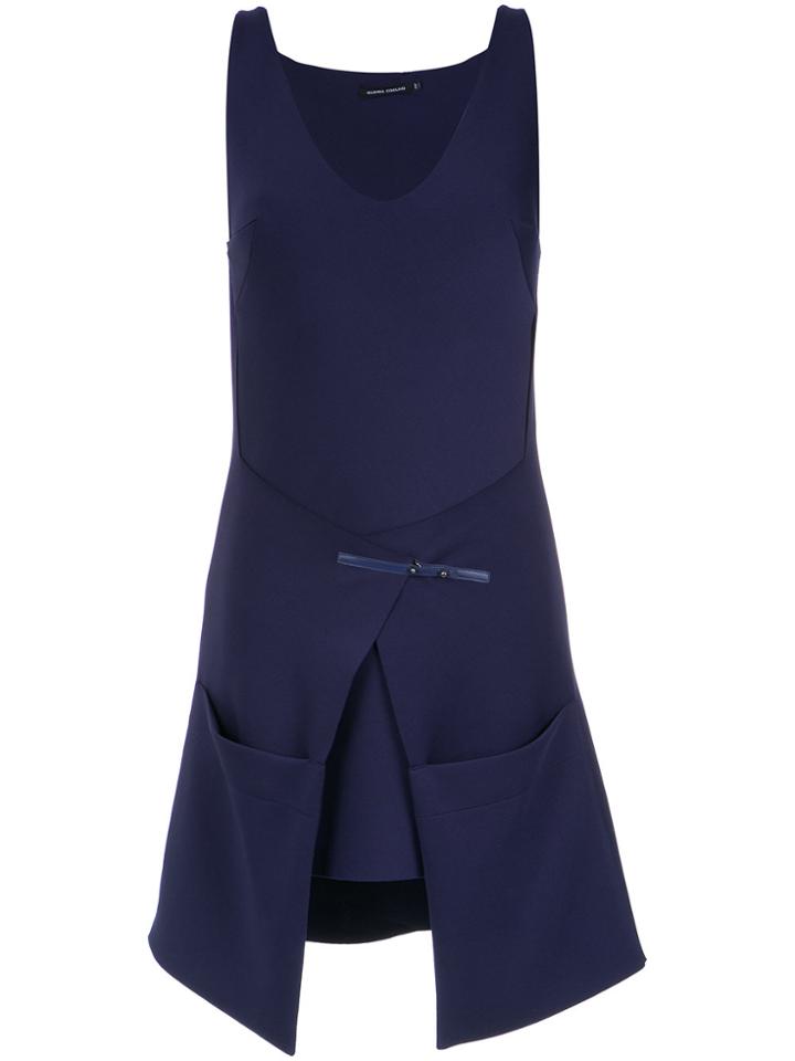 Gloria Coelho Shift Dress - Blue