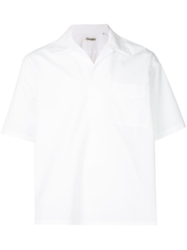 Camoshita United Arrows Shortsleeved Shirt - White