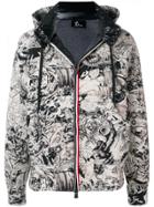 Moncler Grenoble Graphic Hooded Jacket - Black