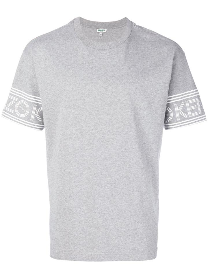 Kenzo Logo Print T-shirt - Grey