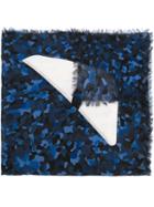 Fendi - Bag Bug Scarf - Men - Silk/wool - One Size, Blue, Silk/wool